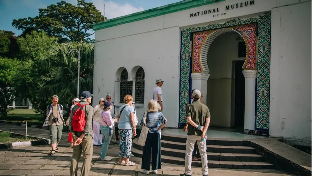 The National Museum of Tanzania in central Dar es Salaam